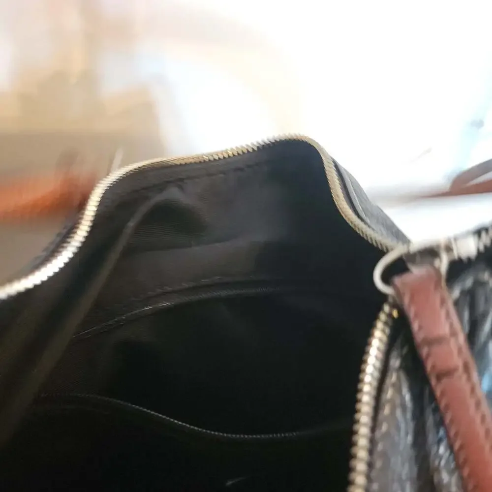 COACH💥LIMITED EDITION~VINTAGE💥Black Pebble Leather Chelsea Shoulder Bag